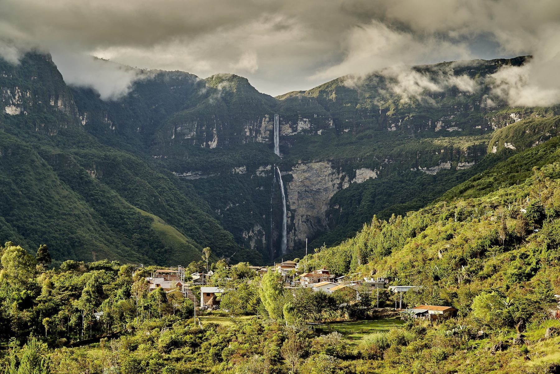 hikes naar de Gocta waterval in Peru