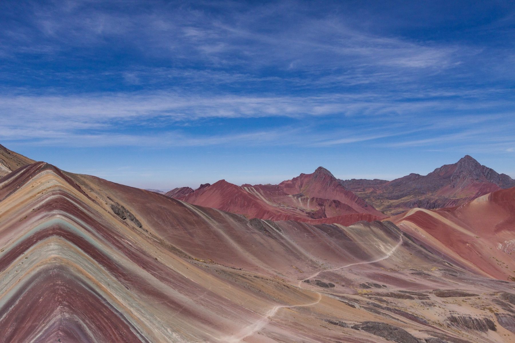 Vinicunca - regenboogberg Peru