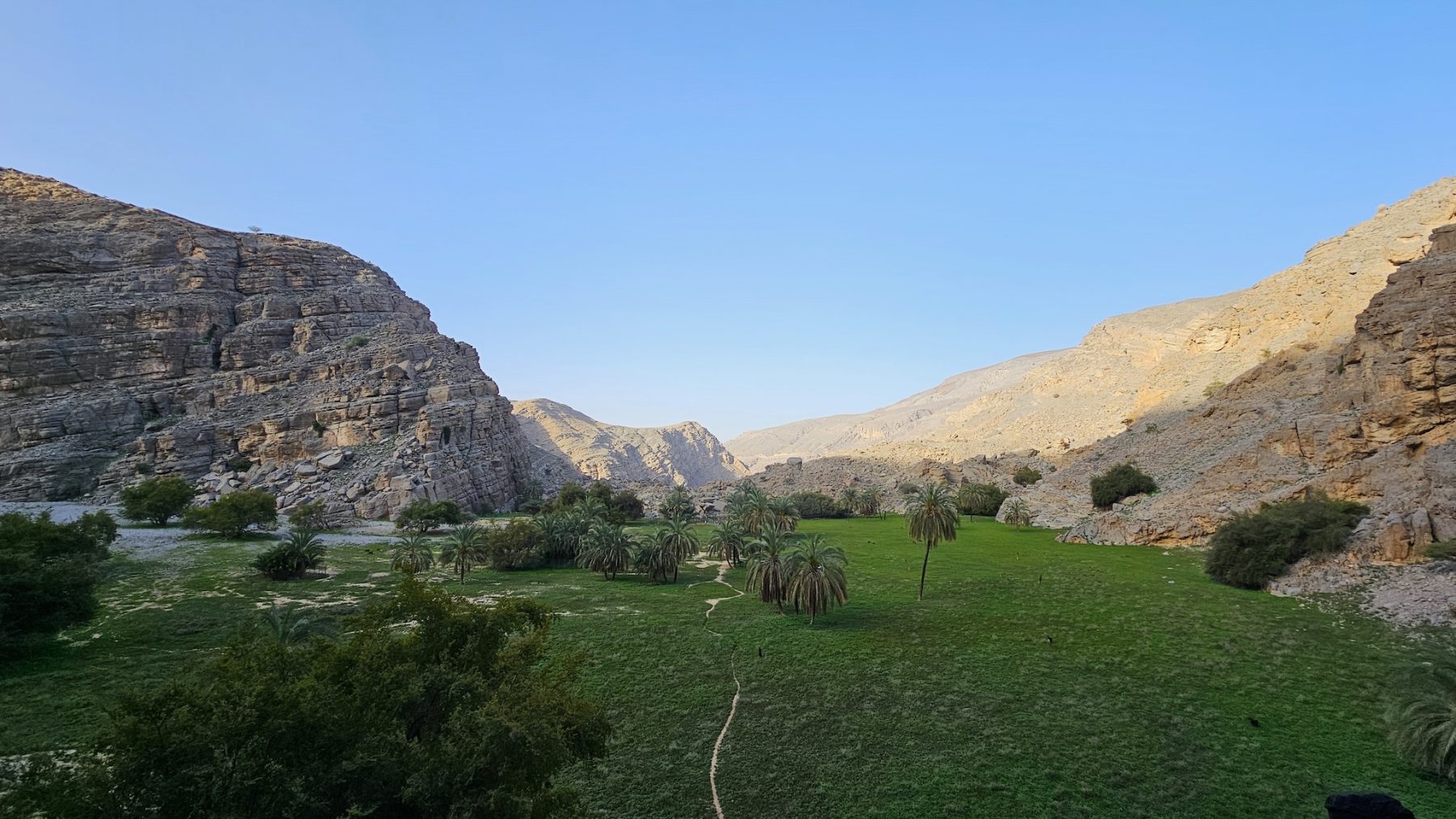 Wadi of the Giants hike in Ras al Khaimah