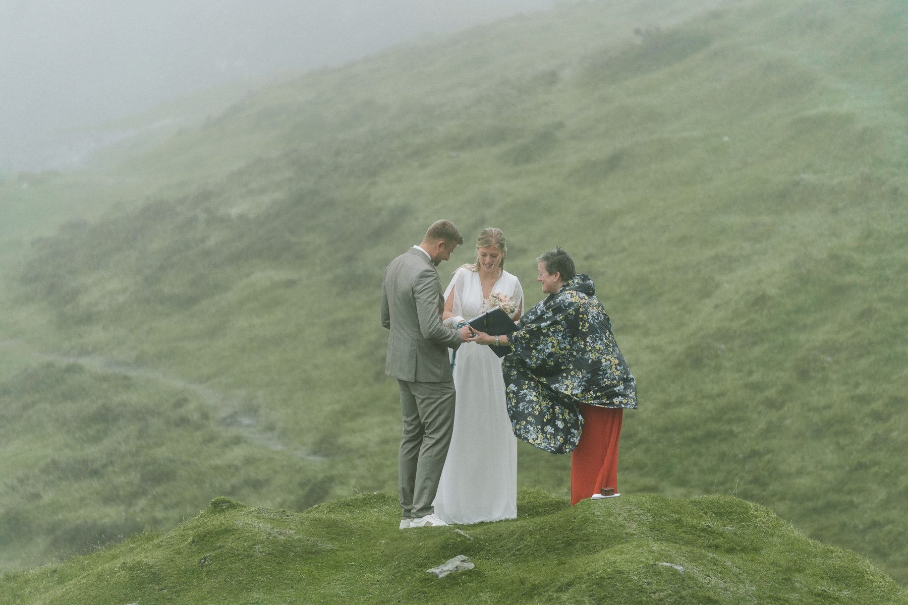 Bruiloft in The Quiraing, Schotland