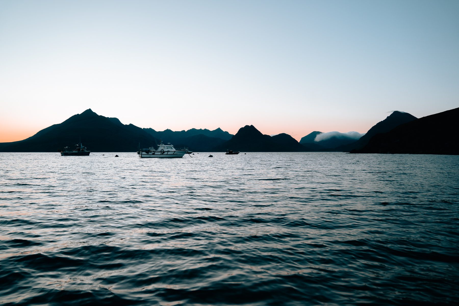 Zonsondergang vanuit Elgol, Skye