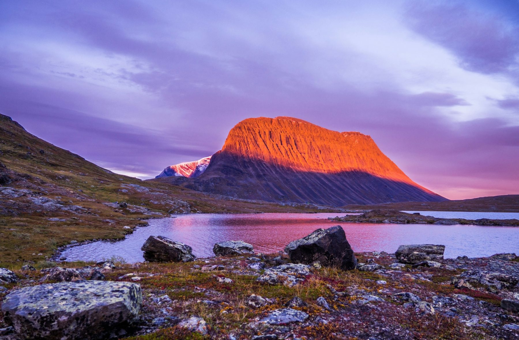 Kungsleden trail is een van de mooiste wandelpaden in Europa