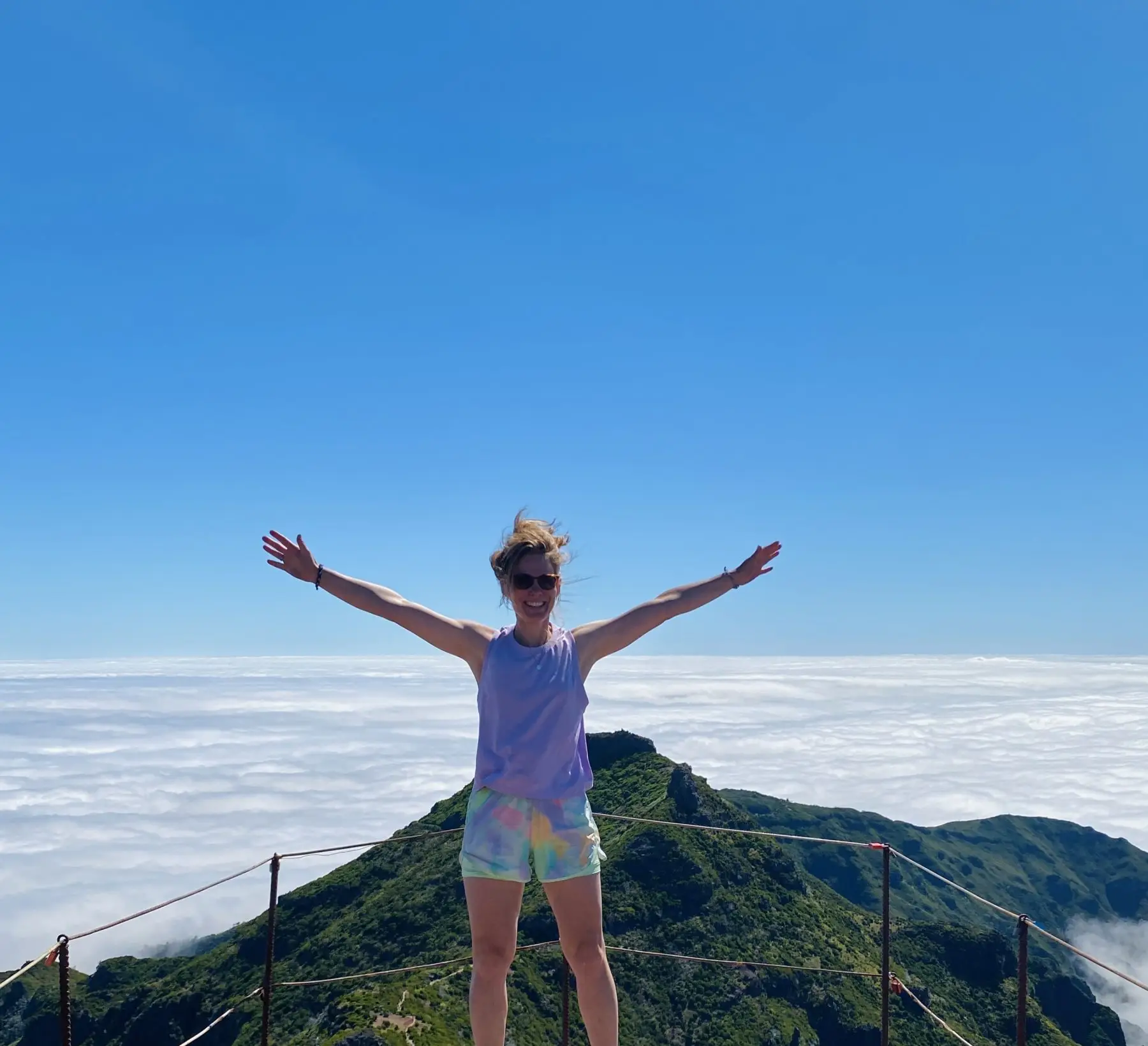 Janneke op Madeira