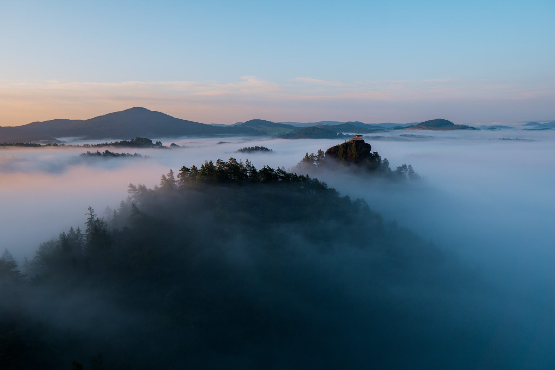 Dromerige landschappen op de Hřebenovka