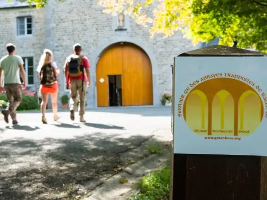 Sentier GR des Abbayes Trappistes de Wallonie / Abdijenroute